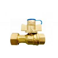 Válvulas e Torneiras | Contadores de Água| Passadores e Válvulas Redutoras de Pressão | Válv Esf | Passador Esfera Porca Móvel 1" x 1"Ref: MB03280405